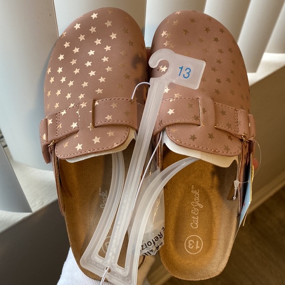 NWT Cat & jack girls slip ons size 13 - Picture 5 of 9
